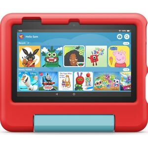 AMAZON Fire 7 Kids Tablet (2022) - 16 GB, Red, Red