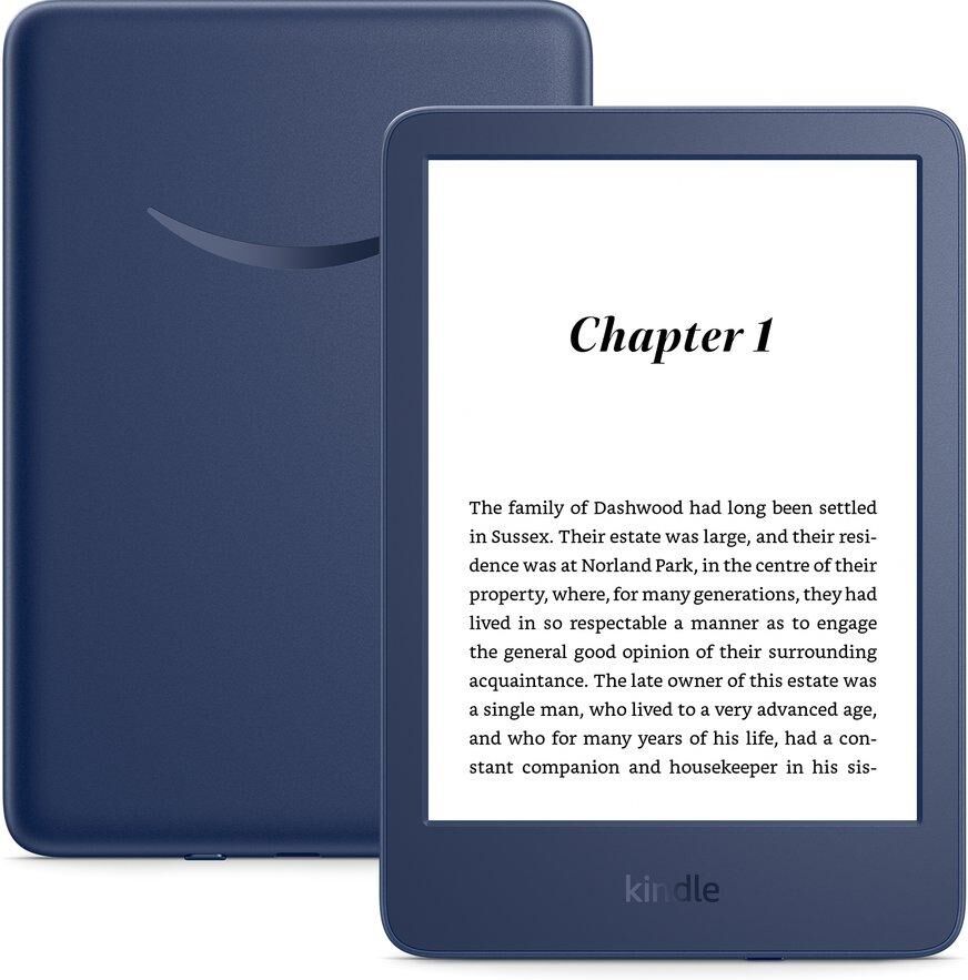 AMAZON Kindle 2022 6" eReader - 16 GB, Denim, Blue