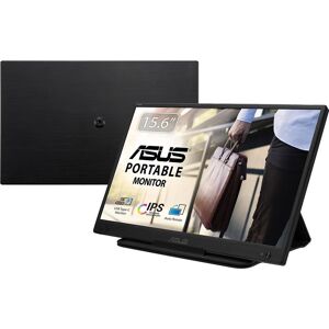 ASUS ZenScreen MB166C Full HD 15.6" IPS LED Portable Monitor - Black, Black
