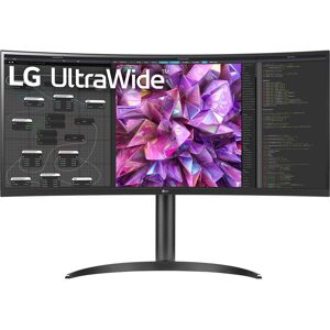 LG UltraWide 34WQ75C-B.AEK Quad HD 34" Curved IPS LCD Monitor - Black, Black