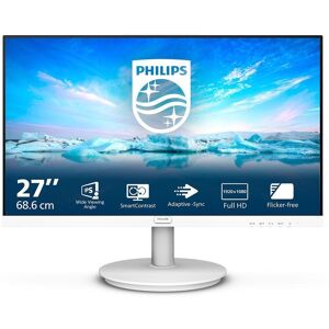 PHILIPS 271V8AW Full HD 27" LCD Monitor - White, White