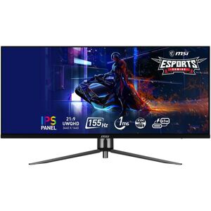 MSI MAG401QR Wide Quad HD 40" IPS LCD Gaming Monitor - Black, Black