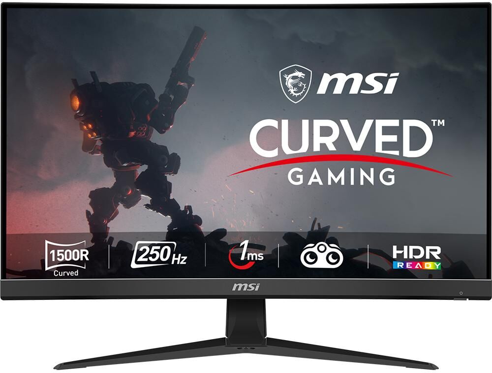 MSI G27C4X Full HD 27" Curved VA Gaming Monitor, Black