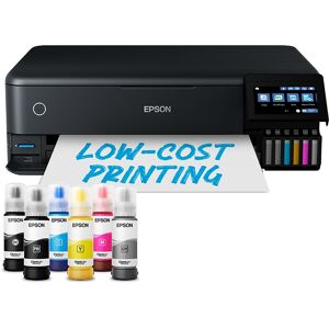 EPSON EcoTank ET-8550 All-in-One Wireless A3 Photo Printer, Black