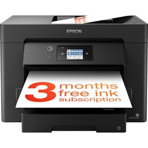 EPSON WorkForce WF-7830DTWF All-in-One Wireless Inkjet Printer with Fax, Black