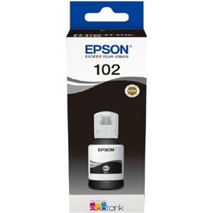 EPSON 102 Ecotank Black Ink Bottle, Black