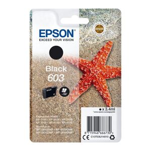 EPSON 603 Starfish Black Ink Cartridge, Black