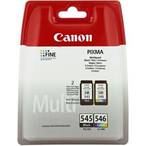 CANON PG-545/CL-546 Tri-colour & Black Ink Cartridges - Twin Pack, Black & Tri-colour