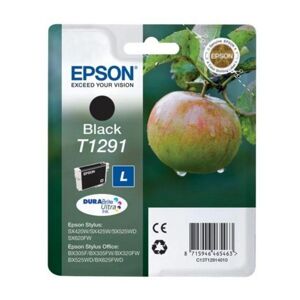 Epson Apple T1291 Black Ink Cartridge, Black