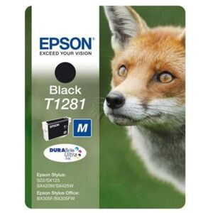 Epson Fox T1281 Black Ink Cartridge, Black