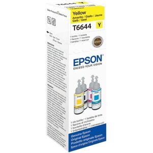 EPSON T6644 Yellow Ecotank Ink Bottle - 70 ml, Yellow