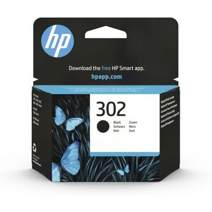 HP 302 Black Ink Cartridge, Black