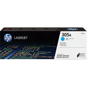 HP 305A Original LaserJet Cyan Toner Cartridge, Cyan