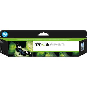 HP 970XL Original Black Ink Cartridge, Black