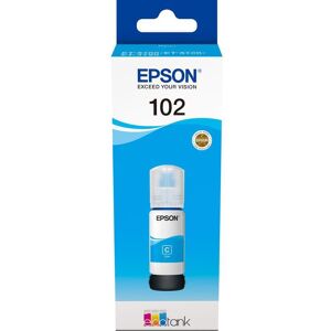 EPSON Ecotank 102 Cyan Ink Bottle, Cyan