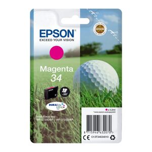 Epson Golfball 34 Magenta Ink Cartridge, Magenta