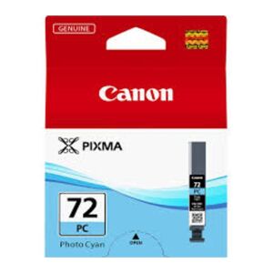 Canon PGI-72 Photo Cyan Ink Cartridge, Cyan
