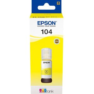 EPSON 104 Yellow Ecotank Ink Bottle, Yellow