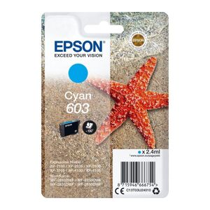 EPSON 603 Starfish Cyan Ink Cartridge, Cyan
