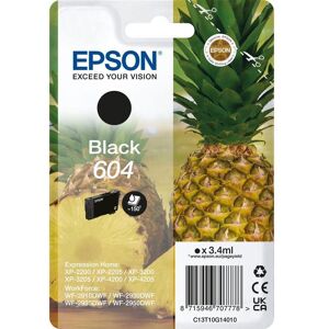 EPSON 604 Pineapple Black Ink Cartridge, Black