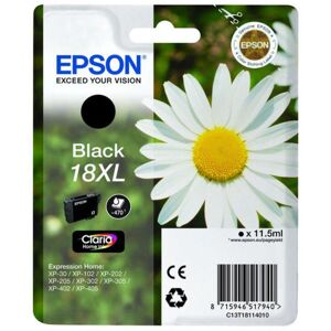 EPSON Daisy T1811 XL Black Ink Cartridge, Black