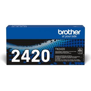 BROTHER TN2420 Black Toner Cartridge, Black