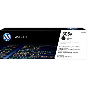 HP 305A Original LaserJet Black Toner Cartridge, Black