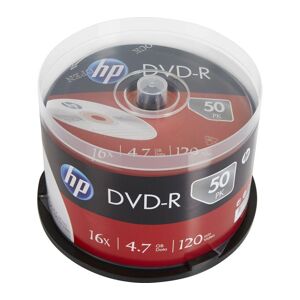 HP 16x Speed DVD-R Blank DVDs - Pack of 50