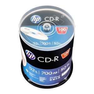 HP 52x Speed CD-R Blank CDs - Pack of 100