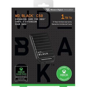 WD _BLACK C50 Expansion Card for Xbox Series X/S - 1 TB, Black, Black