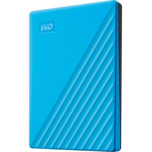 WD My Passport Portable Hard Drive - 2 TB, Blue, Blue