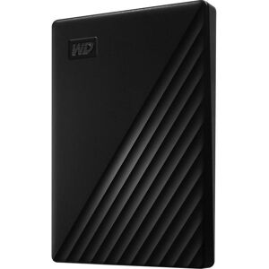 WD My Passport Portable Hard Drive - 2 TB, Black, Black