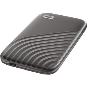 WD My Passport Portable External SSD - 500 GB, Space Grey, Silver/Grey