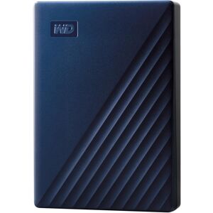 WD My Passport Portable Hard Drive for Mac - 5 TB, Blue, Blue