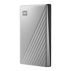 WD My Passport Ultra Portable Hard Drive - 2 TB, Silver, Silver/Grey