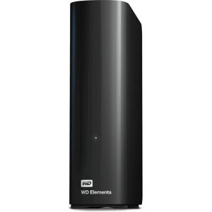 WD Elements Desktop External Hard Drive - 22 TB, Black, Black