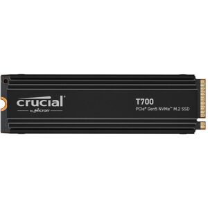 CRUCIAL T700 2TB PCIe Gen5 NVMe M.2 Internal SSD - 2 TB, Black