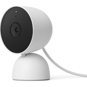 GOOGLE Nest Cam Indoor Smart Security Camera - Wired, White