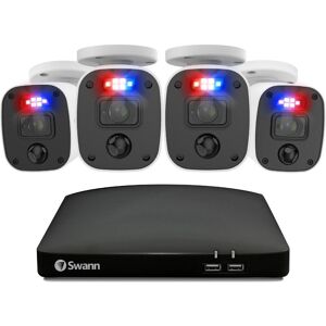 SWANN Enforcer SWDVK-846804MQB-EU 8-Channel Full HD 1080p DVR Security System - 1 TB, 4 Cameras, Black,White