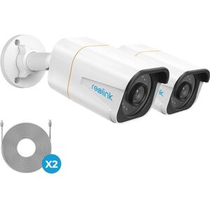 REOLINK B5K 4K Ultra HD NVR Security Camera Kit - 2 Cameras, White