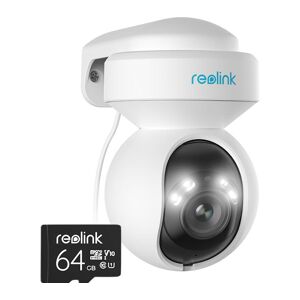 REOLINK T1 Quad HD 1920p WiFi Security Camera - White, White