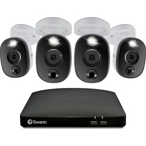 SWANN SWDVK-856804WL-EU 8-channel 4K Ultra HD DVR Security System - 1 TB, 4 Cameras, White
