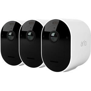 ARLO Pro 5 2K 1520p WiFi Security Camera System - 3 Cameras, White, White