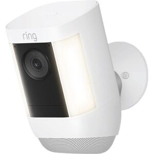 RING Spotlight Cam Pro Full HD 1080p WiFi Security Camera - Battery, White, White