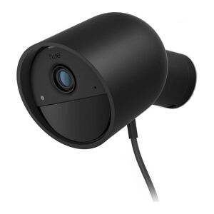 PHILIPS HUE Secure Wired Full HD 1080p WiFi Security Camera - Black, Black