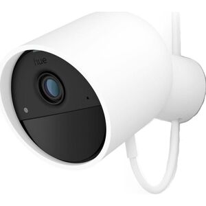 PHILIPS HUE Secure Wired Full HD 1080p WiFi Security Camera - White, White