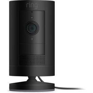 RING Stick Up Cam Plug-in (3rd Gen) - Black, Black