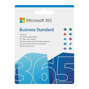 MICROSOFT 365 Business Standard - 1 year for 1 user