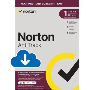 NORTON AntiTrack - 1 year for 1 device, Download