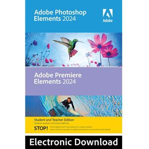 ADOBE Photoshop Elements 2024 & Premiere Elements 2024 - Student & Teacher Edition (download)